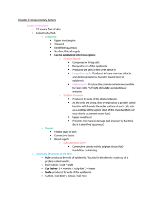 Chapter 3 Anatomy & Physiology - Chapter 3: Cell Structure and Function ...