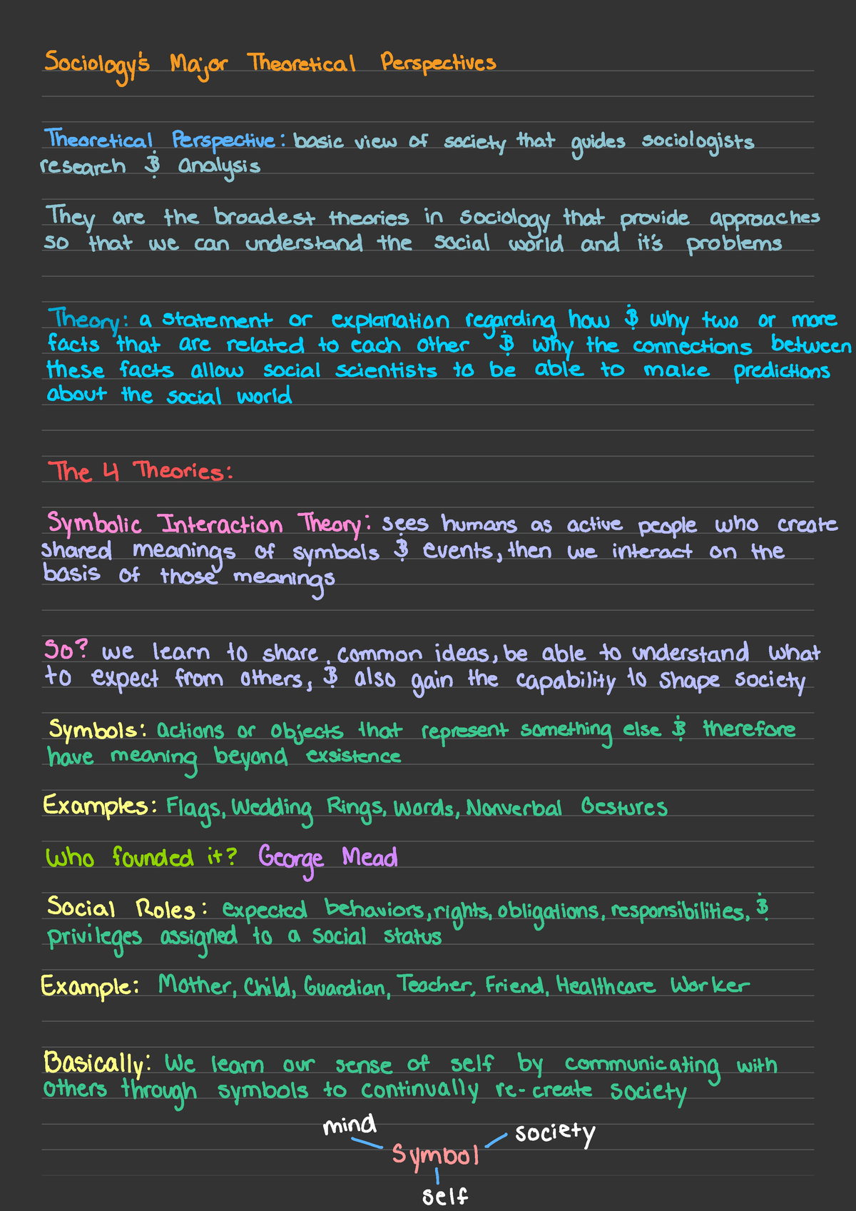 The 4 Theories Ways - Sociology 's Major Theoretical Perspectives ...