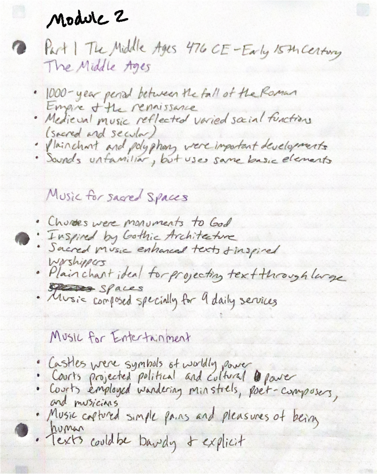 Module 2 Music Appreciation - Module 2 Expand Your Playlist Chant ...