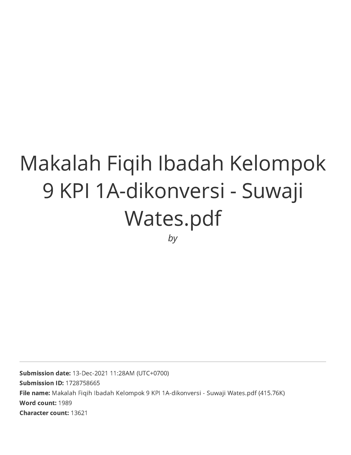 9. Kelompok 9 Qurban Dan Aqiqah, KPI 1A - Makalah Fiqih Ibadah Kelompok ...