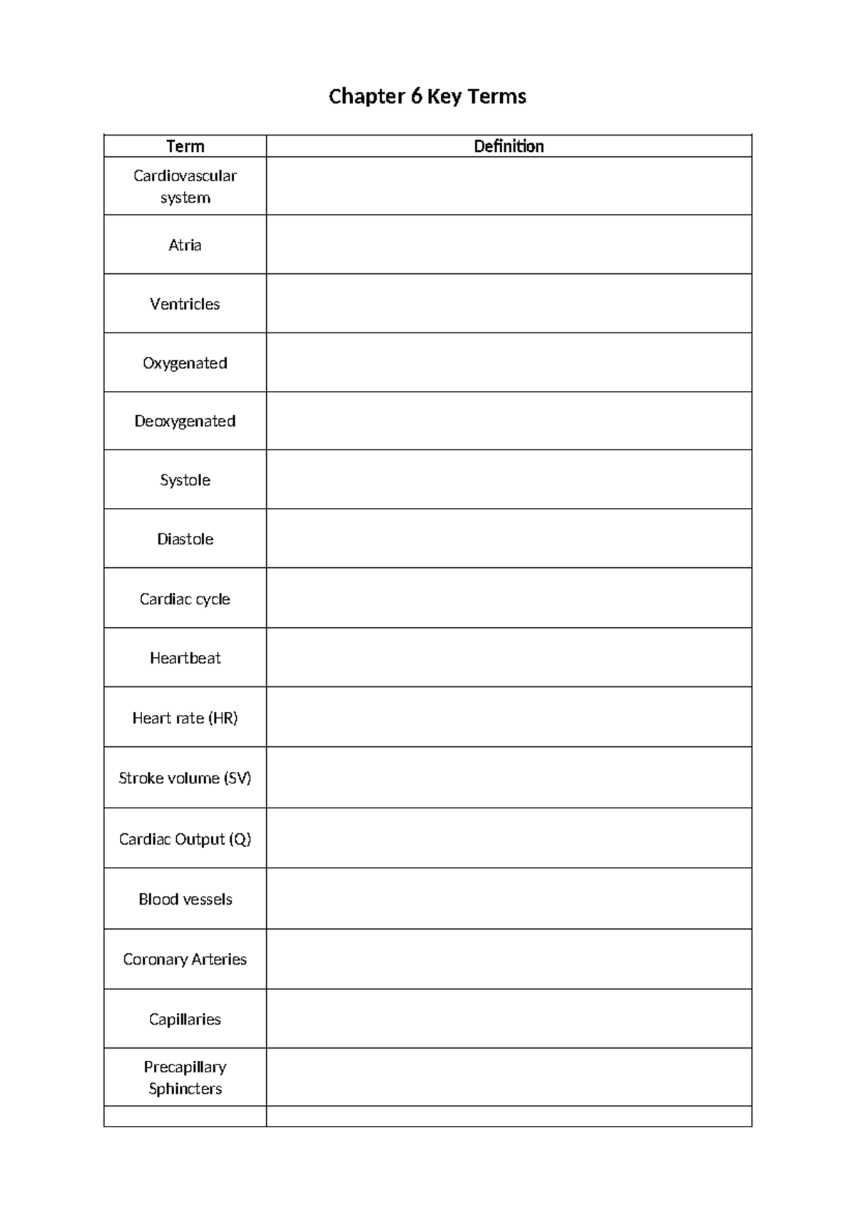 Term 1 Holiday homewrok Chapter 6 student workbook - Chapter 6 Key ...