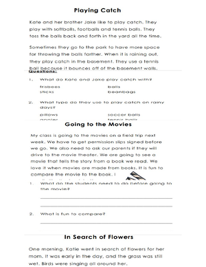 BALL Exercise 1 - BALL EXERCISE 1 NOTES ESTABLISH THE KEYFRAME FIRST ...