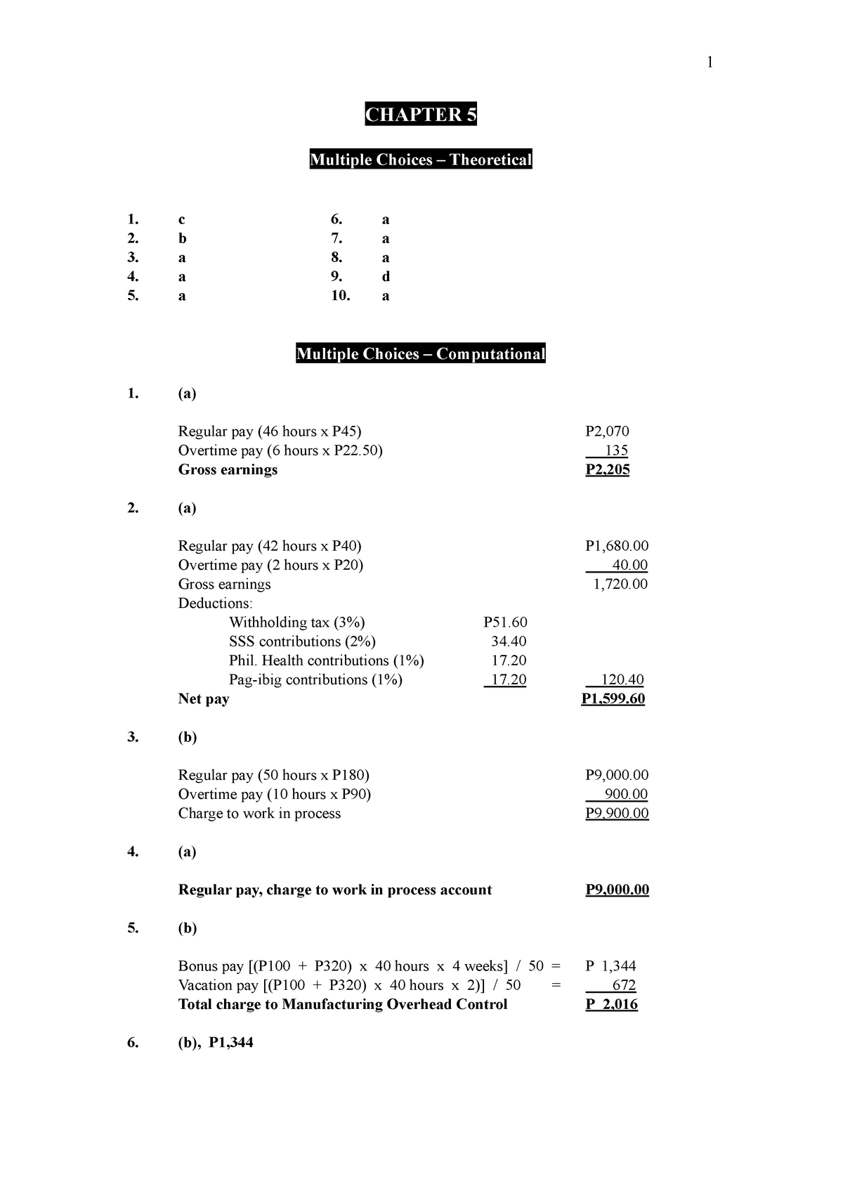 Auditing And Assurance Applications Chapter 5 - Accounting - Studocu