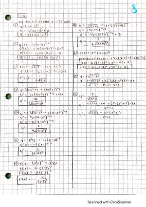 Increasing and decreasing functions practice problems - MATH 1170 - Studocu
