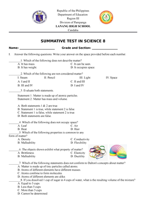 creative writing second quarter