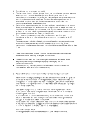 GBO-Samenvatting - Samenvatting Goederen- En Bijzondere ...