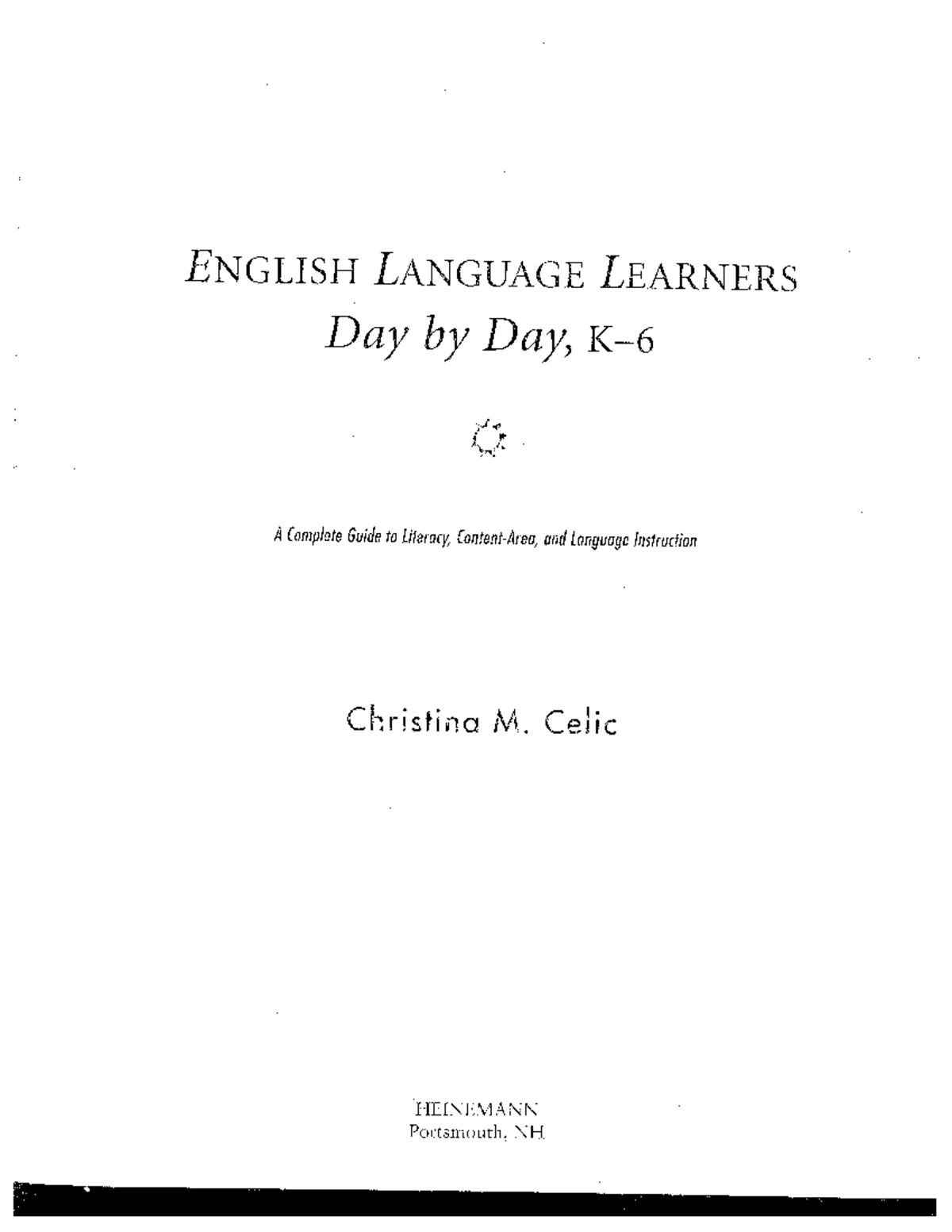 Celic Teaching Academic Language(1) - LING 773.00 - Studocu