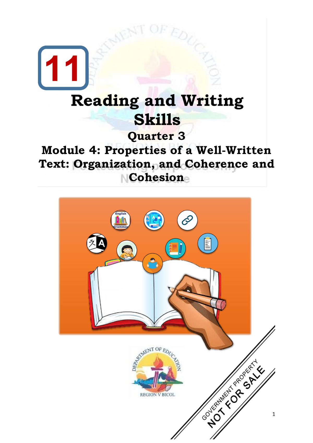 Reading And Writing - Reading And Writing Skills Quarter 3 Module 4 ...