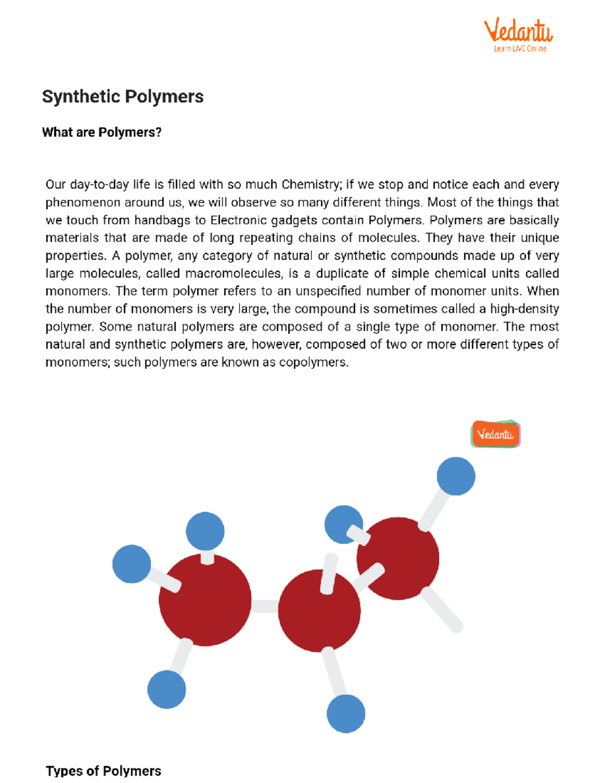 Synthetic Polymers - It's Lecture Note - Polymer Chemistry - Studocu