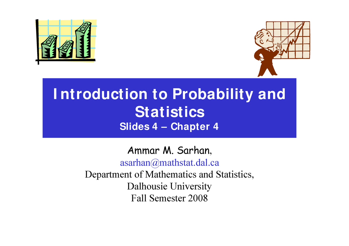 Introduction To Probability And Statictics Distribution - I Ntroduction ...