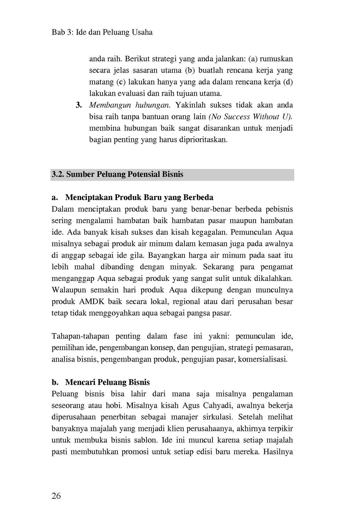 Bagian 7 Kewirausahaan - Bab 3: Ide Dan Peluang Usaha Anda Raih ...