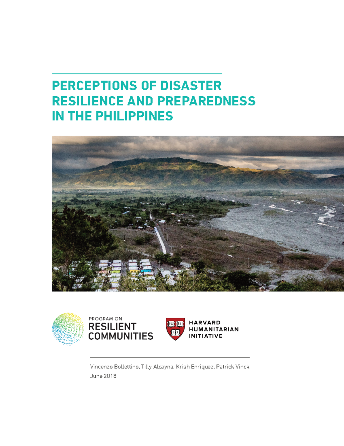 Prc-phillippine-report-final 0 - PERCEPTIONS OF DISASTER RESILIENCE AND ...