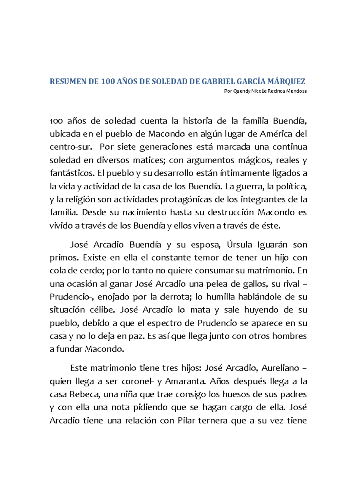 Resumen cien ac3b1os de soledad - Thumb 1200 1698 