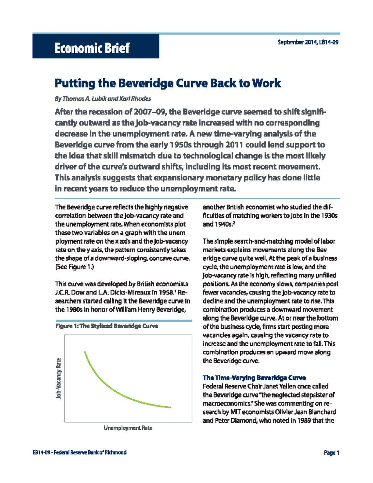 WEEK+11+ Beveridge+from+the+Fed - econ2193 - Studocu