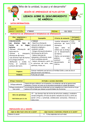 SES-JUEV-CYT- Adaptaciones DE LAS Plantas Y Animales - SESIÓN DE ...