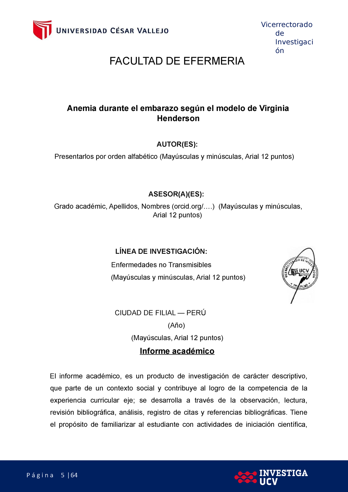 Esquema 2 - Como Haces Un Informe Académico - De Investigaci ón ...