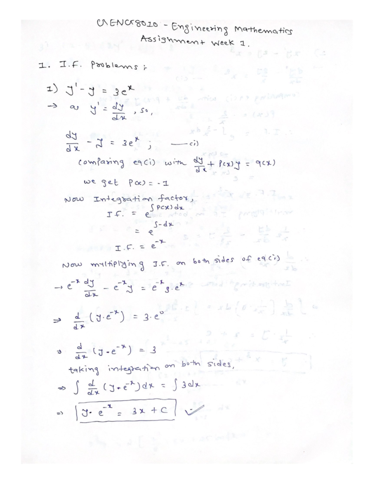 hnc engineering maths assignments