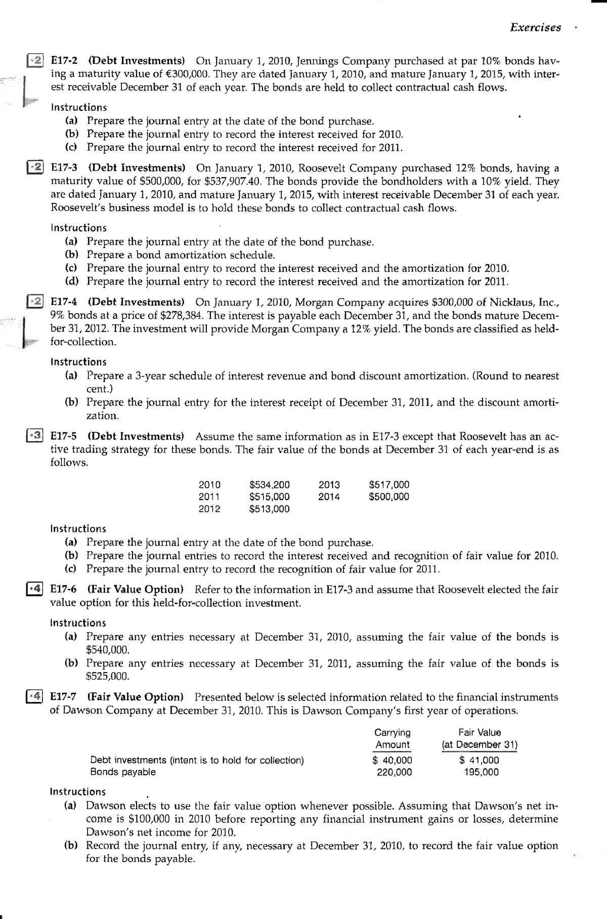 Investment-Exercise - FINANCIAL ACCOUNTING WORKED EXAMPLES - @ T ...