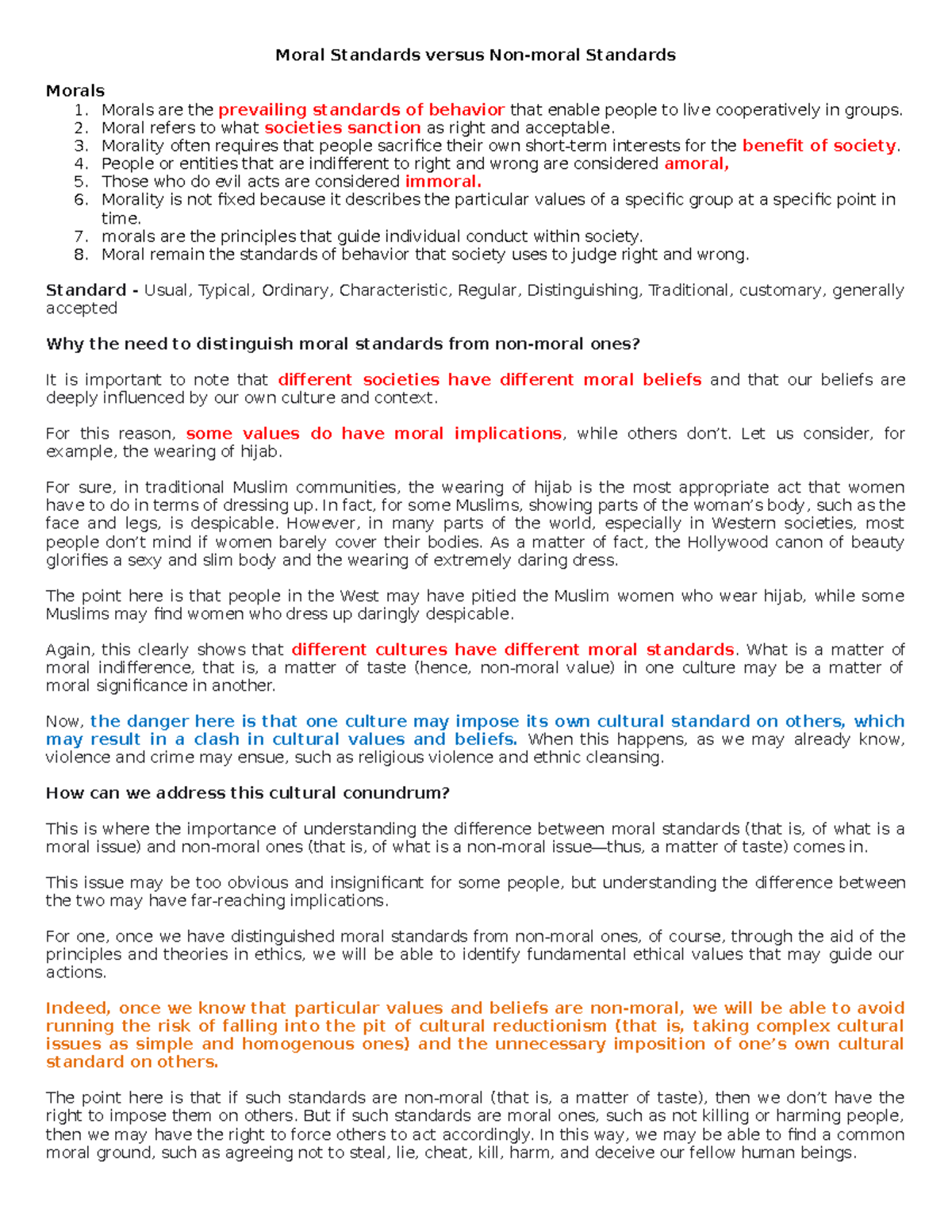 handout-2-moral-and-non-moral-moral-standards-versus-non-moral