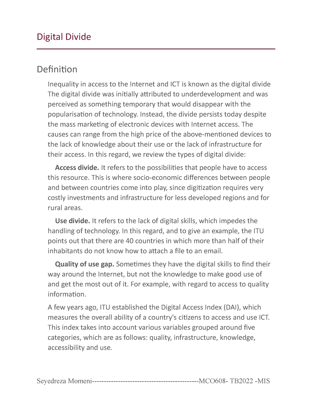 Digital Divide Definition Sociology Quizlet at James Trombley blog