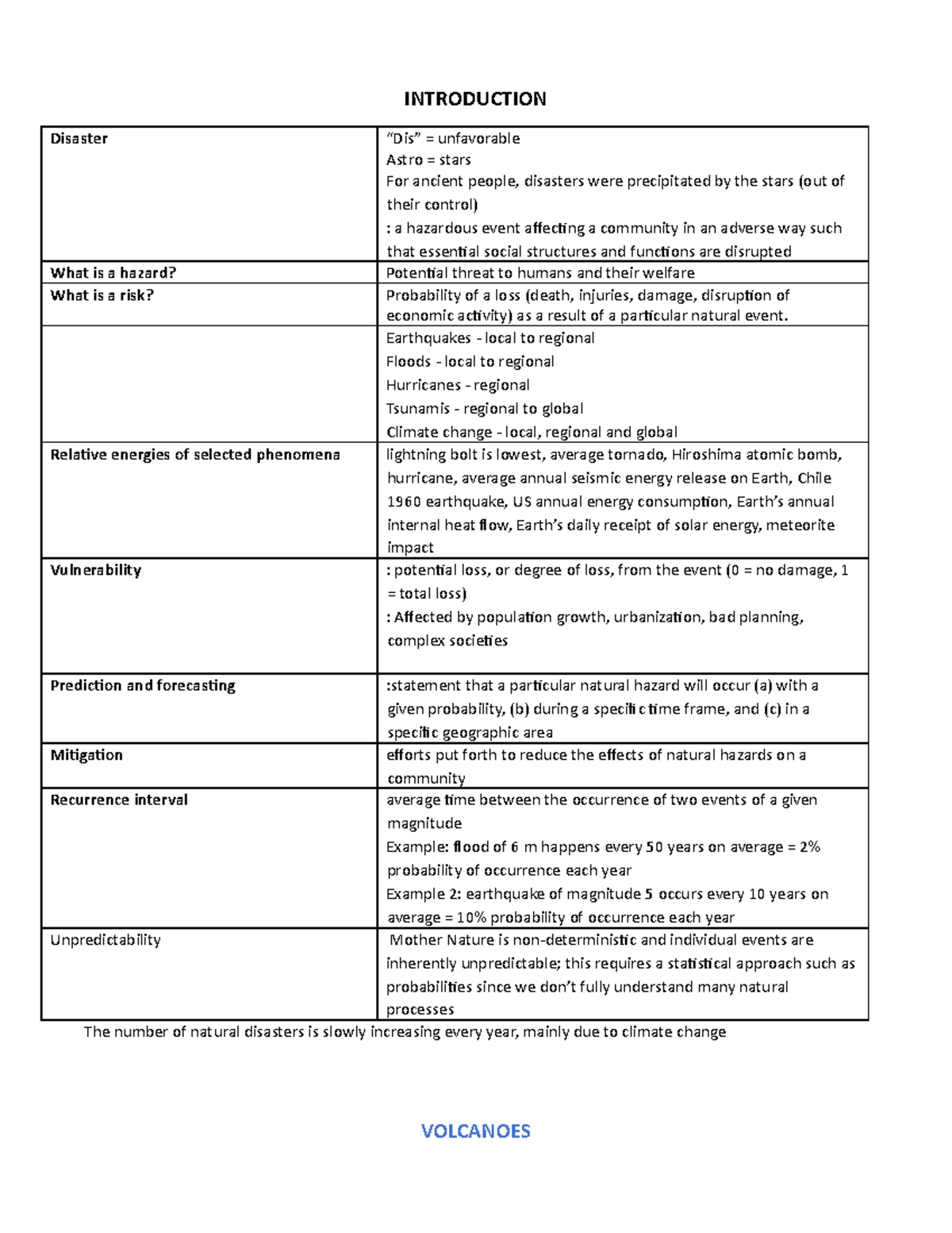 Natural Disasters Notes Intro to El Nino - ATOC 185 - McGill - Studocu