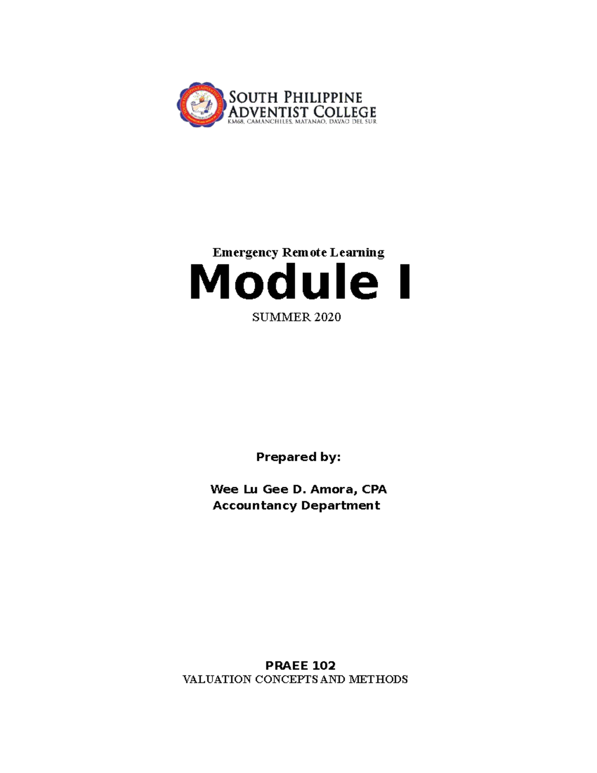 Local media 1965043572767118885 - Emergency Remote Learning Module I ...