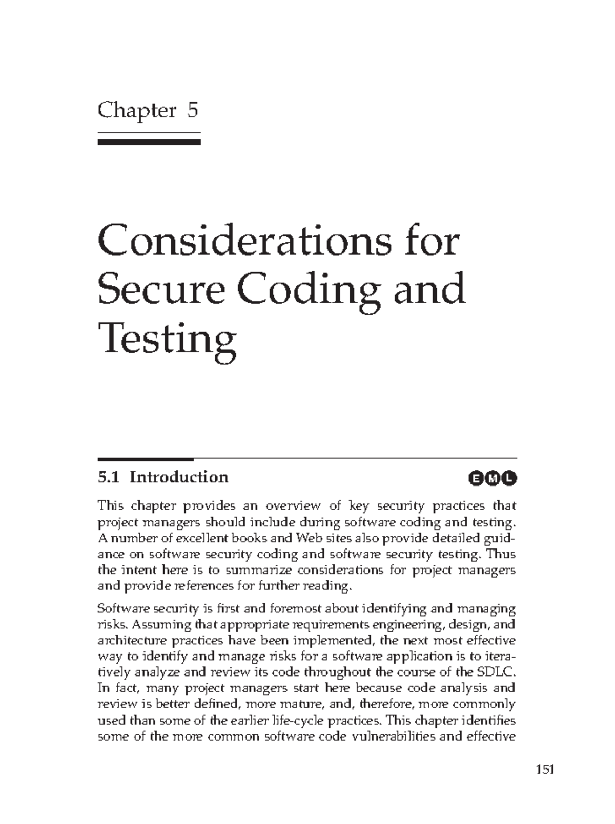 Secure Software Engineering UNIT-4-1 - 151 Chapter 5 Considerations for ...