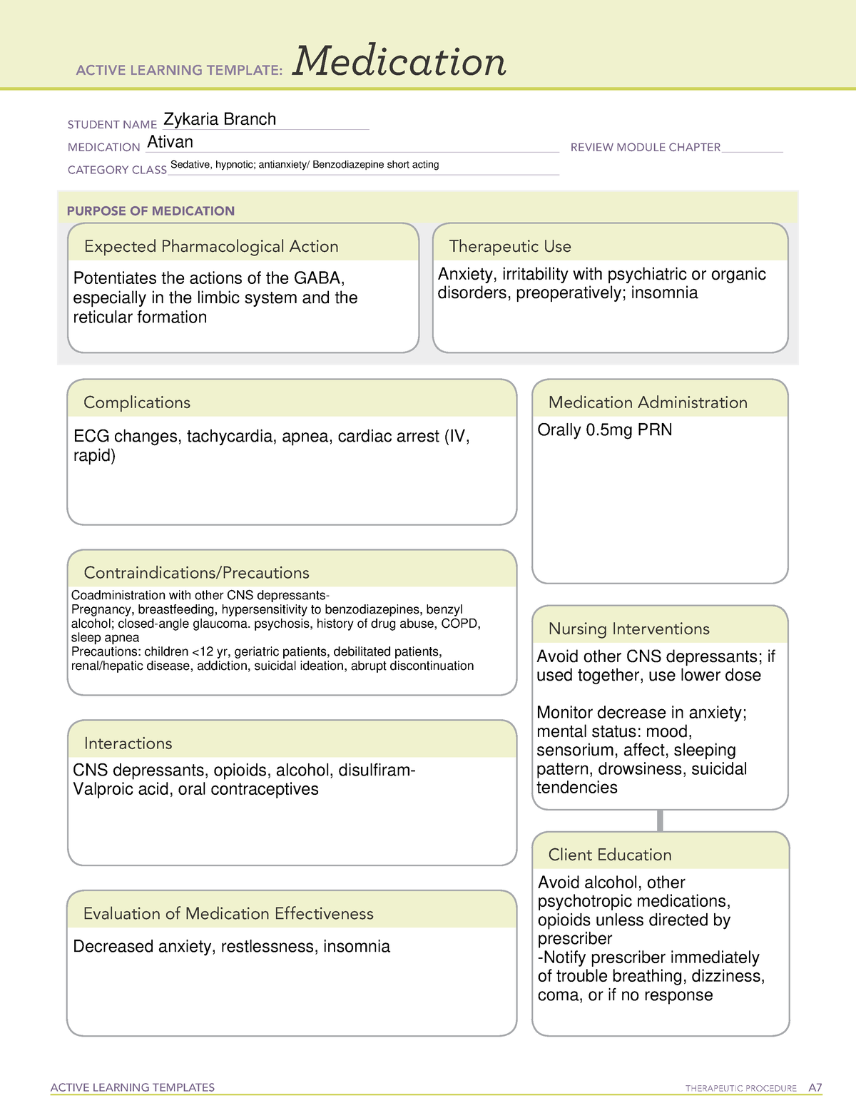ativan-med-template-7-active-learning-templates-therapeutic-procedure