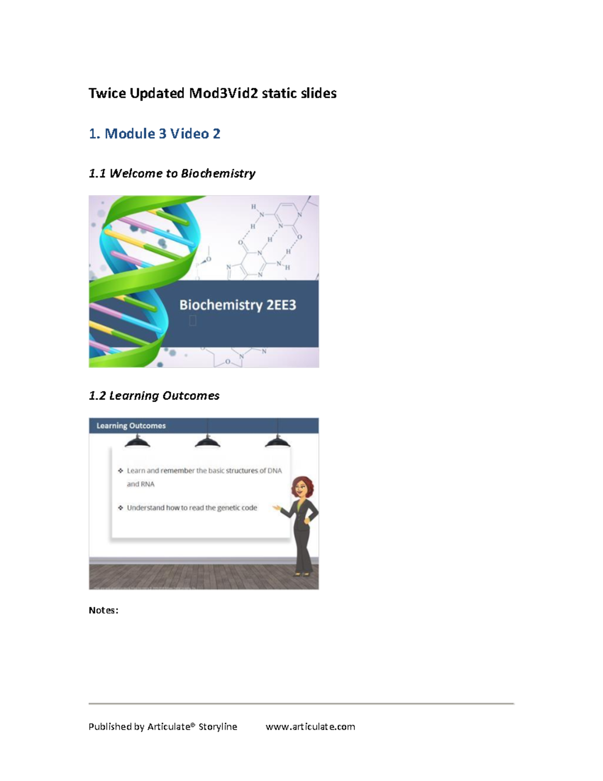 Module 3, Video 2 - Lecture notes 2 - Twice Updated Mod3Vid2 static ...