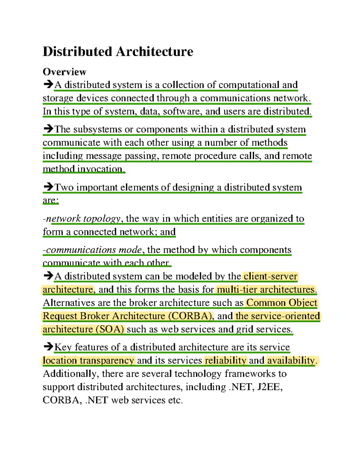 SDA-FALL-2023-Lecture#16 Distributed Architecture - Distributed ...