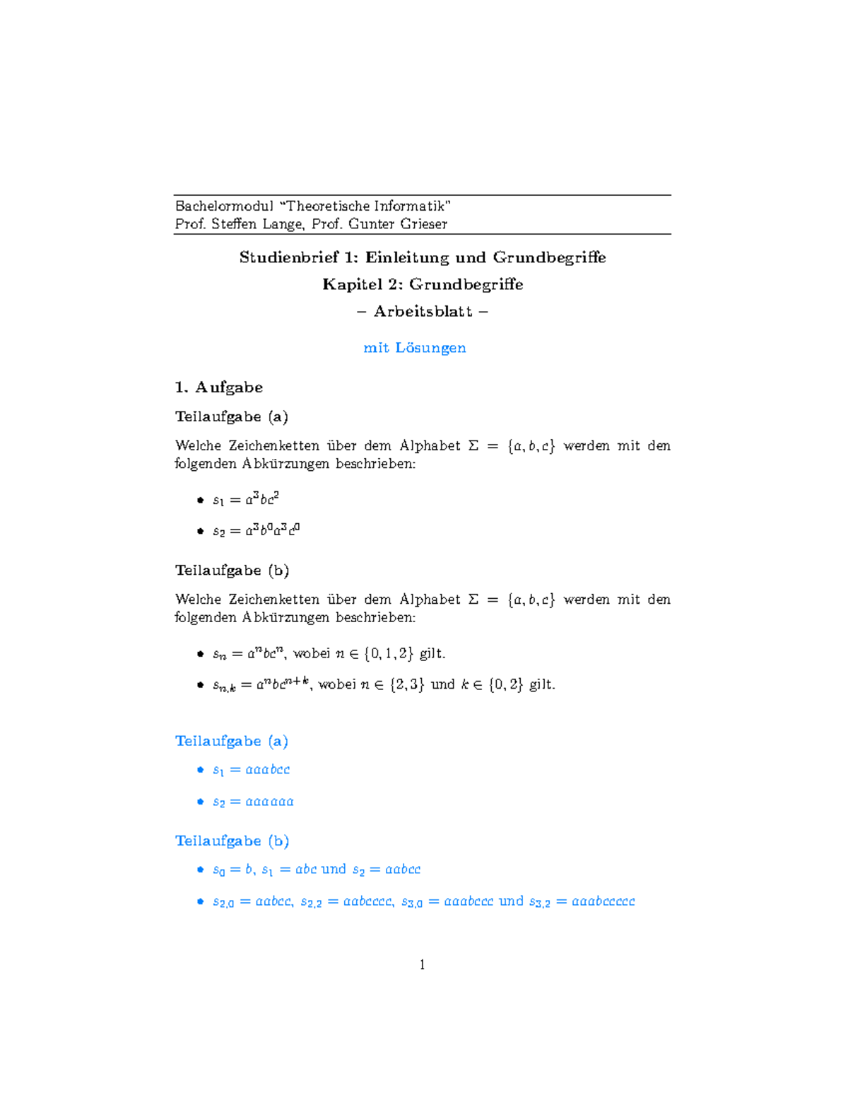 Ti arbeitsblatt 1 2-Grundbegriffe mit Musterlösung - Theoretische ...