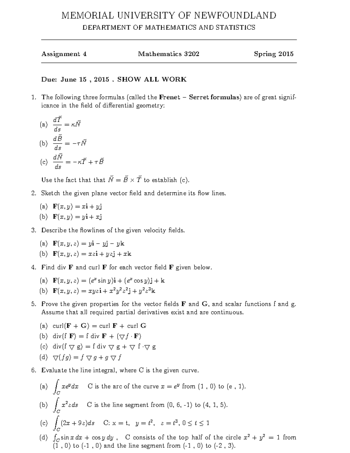 Solomon M32 S14 Assn4 Math 32 Studocu