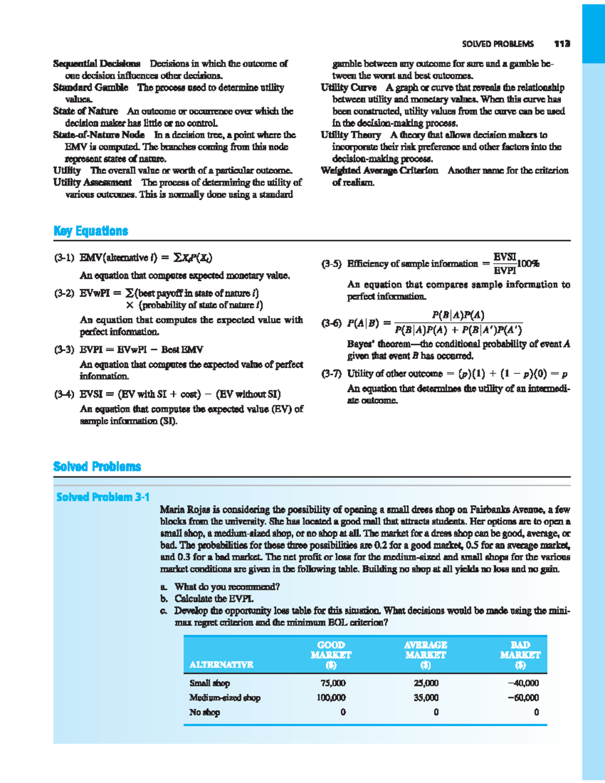 Decisions Analysis Solved Problems - Bachelor of Science in Accountancy ...