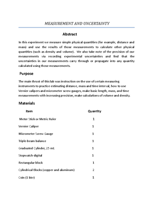 Phys 1011 Final Sample - Physics Module - Addis Ababa University ...