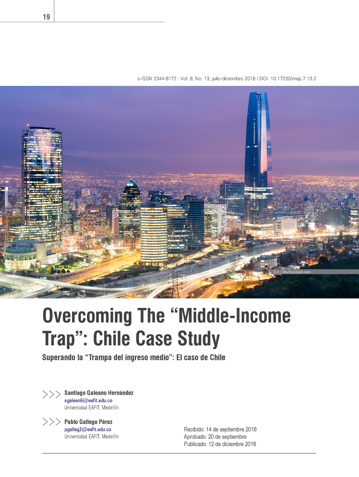 Chile MIT Studycase - Overcoming The “Middle-Income Trap”: Chile Case ...