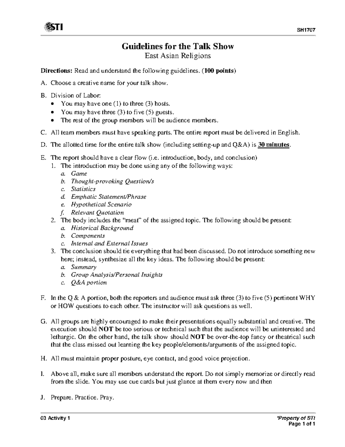 SH1707 Intro To World Religion 03 Activity 1 SH 03 Activity 1 sh1707-intro-to-world-religion-03-activity-1-sh-03-activity-1