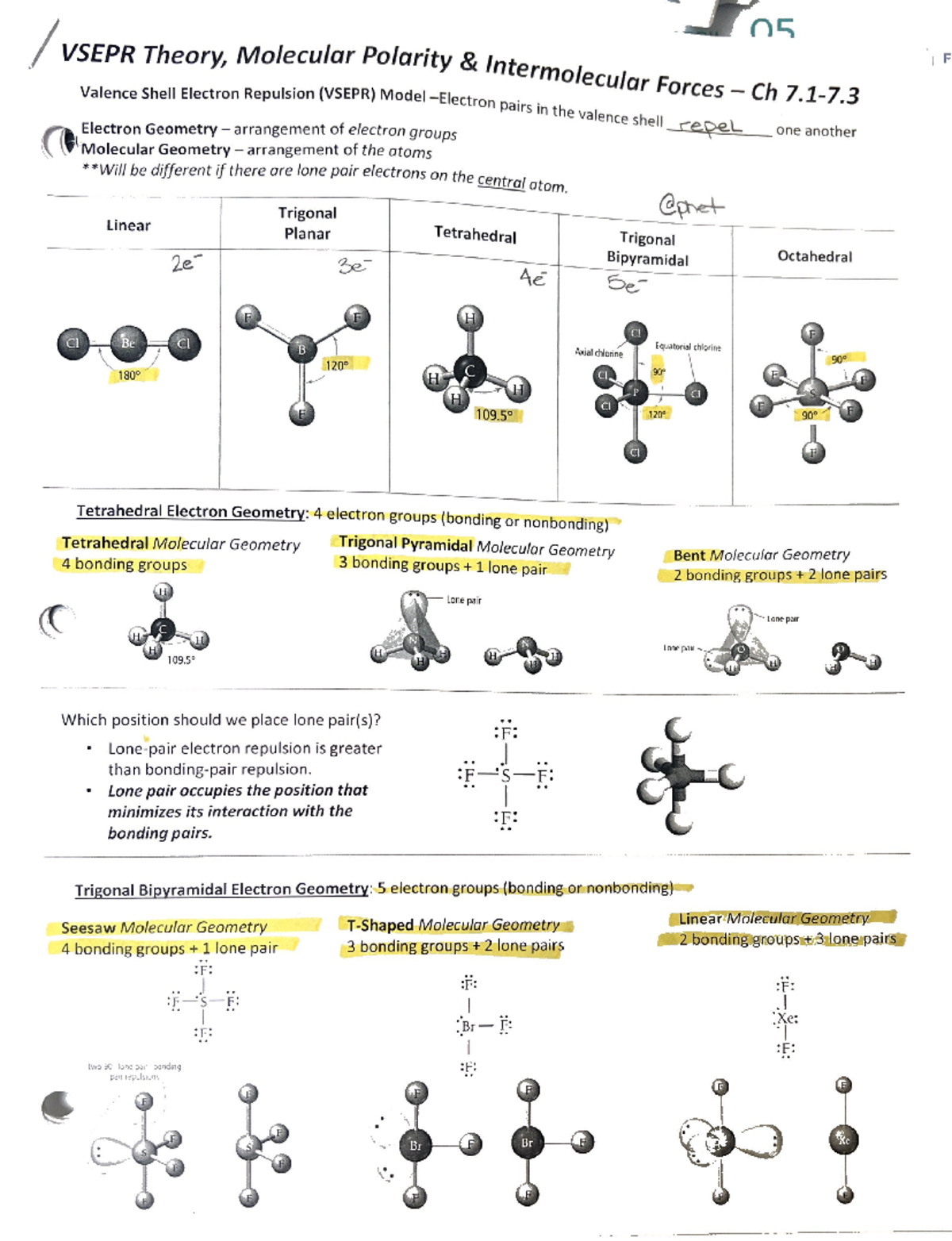 Chapter 7 notes - CHM 2045 - Studocu