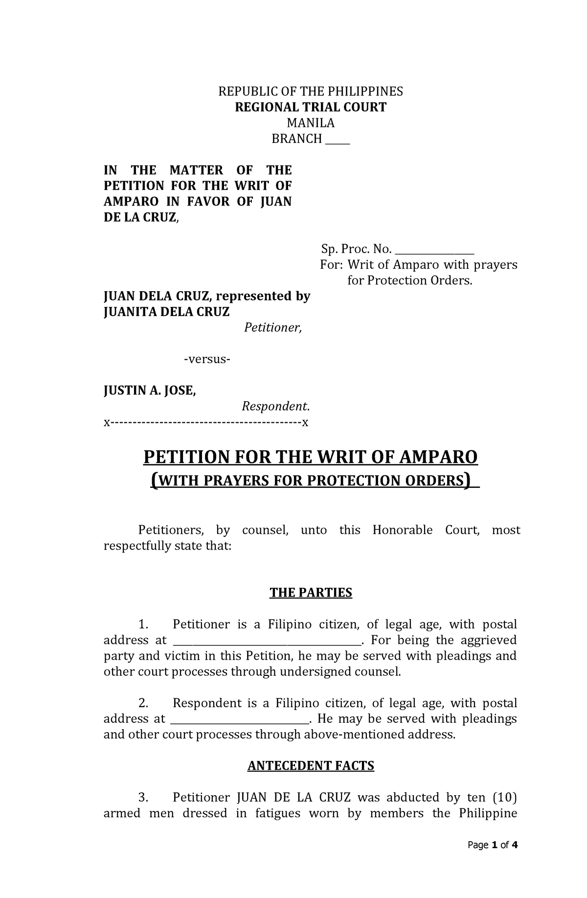 Scribd - Law subject - REPUBLIC OF THE PHILIPPINES REGIONAL TRIAL COURT ...