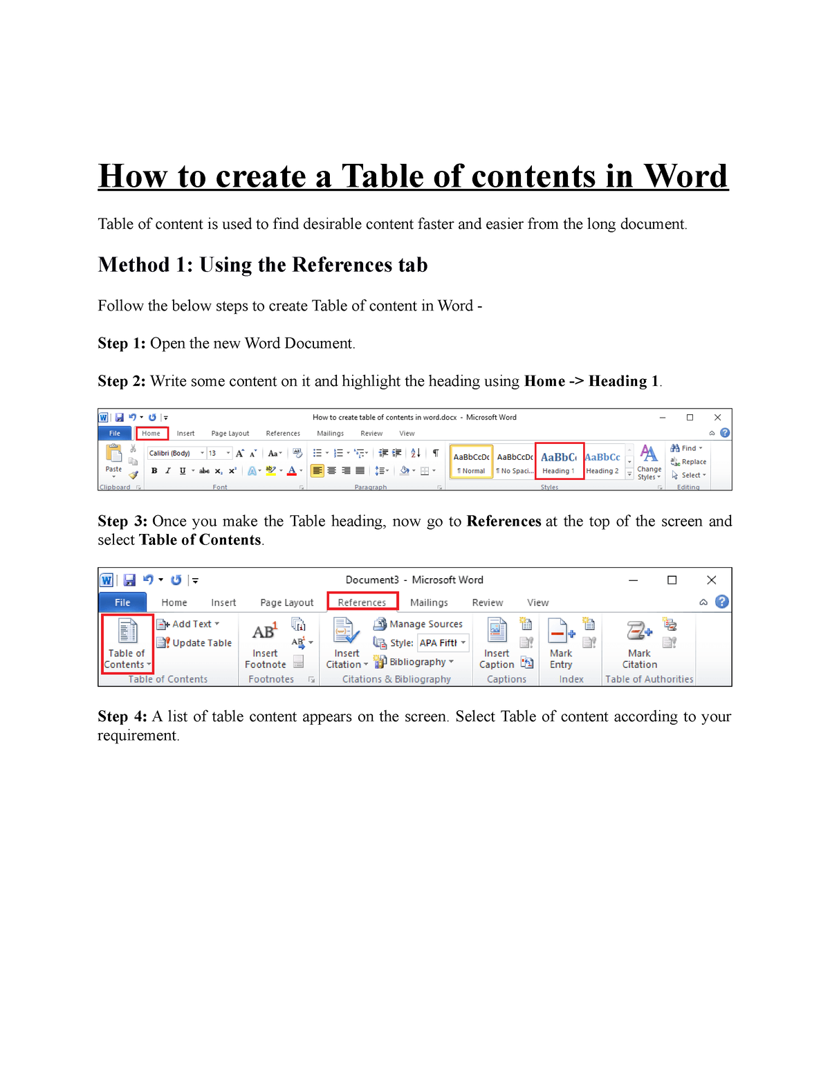 emerging-technology-word-lab-manual-how-to-create-a-table-of-contents