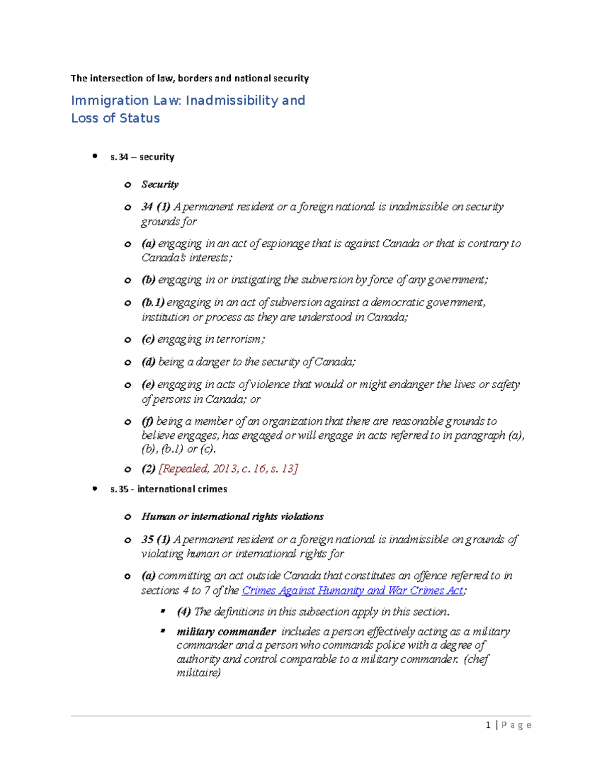 PPT 12 The intersection of law, borders and national security - The ...