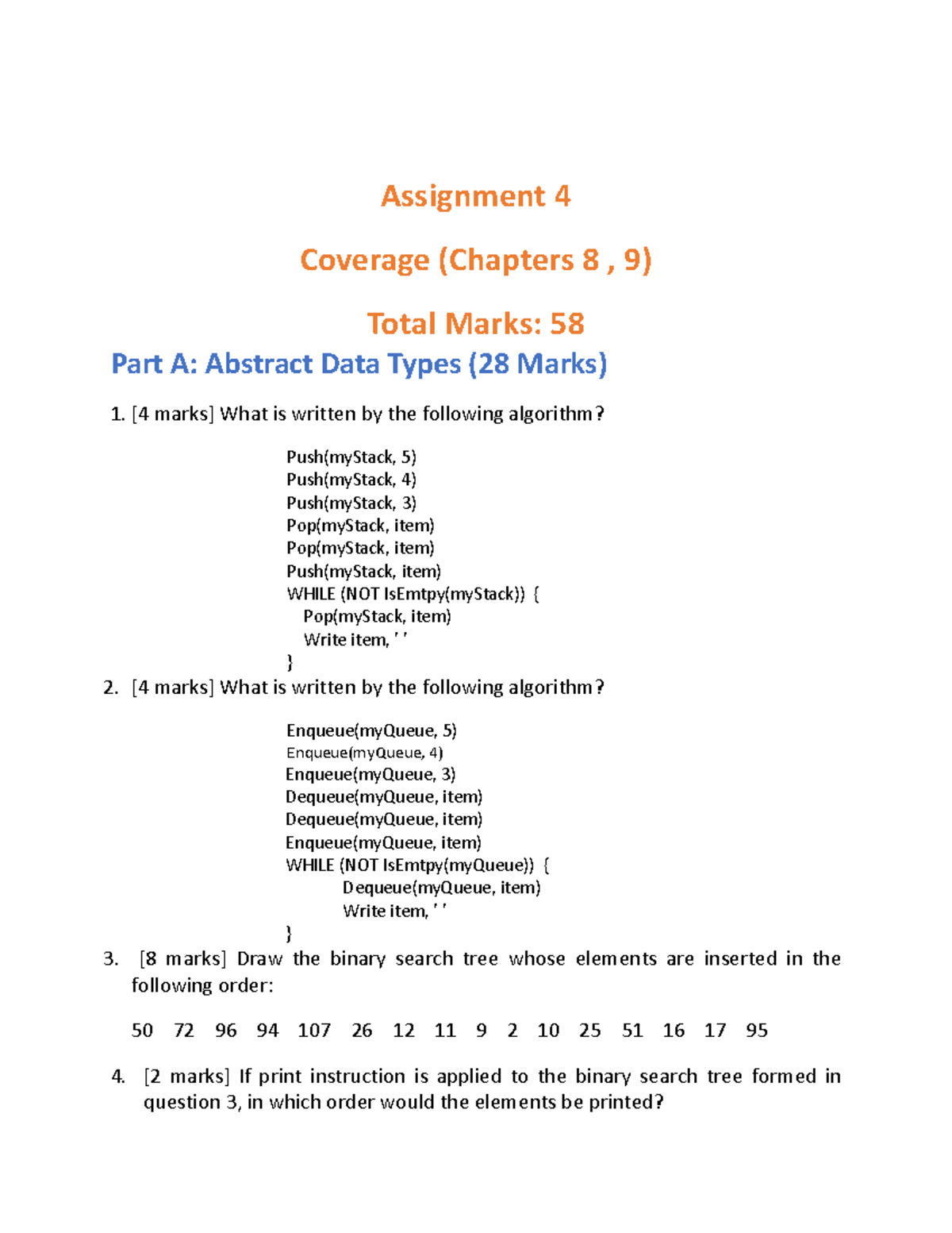 assignment matching exercise 14.05