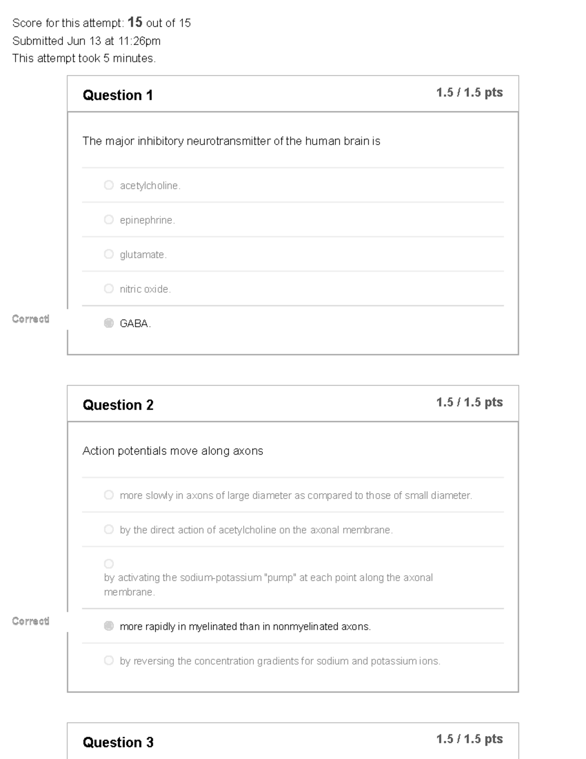 Ch 37 Quiz - Ch 37 Quiz - Score For This Attempt: 15 Out Of 15 ...