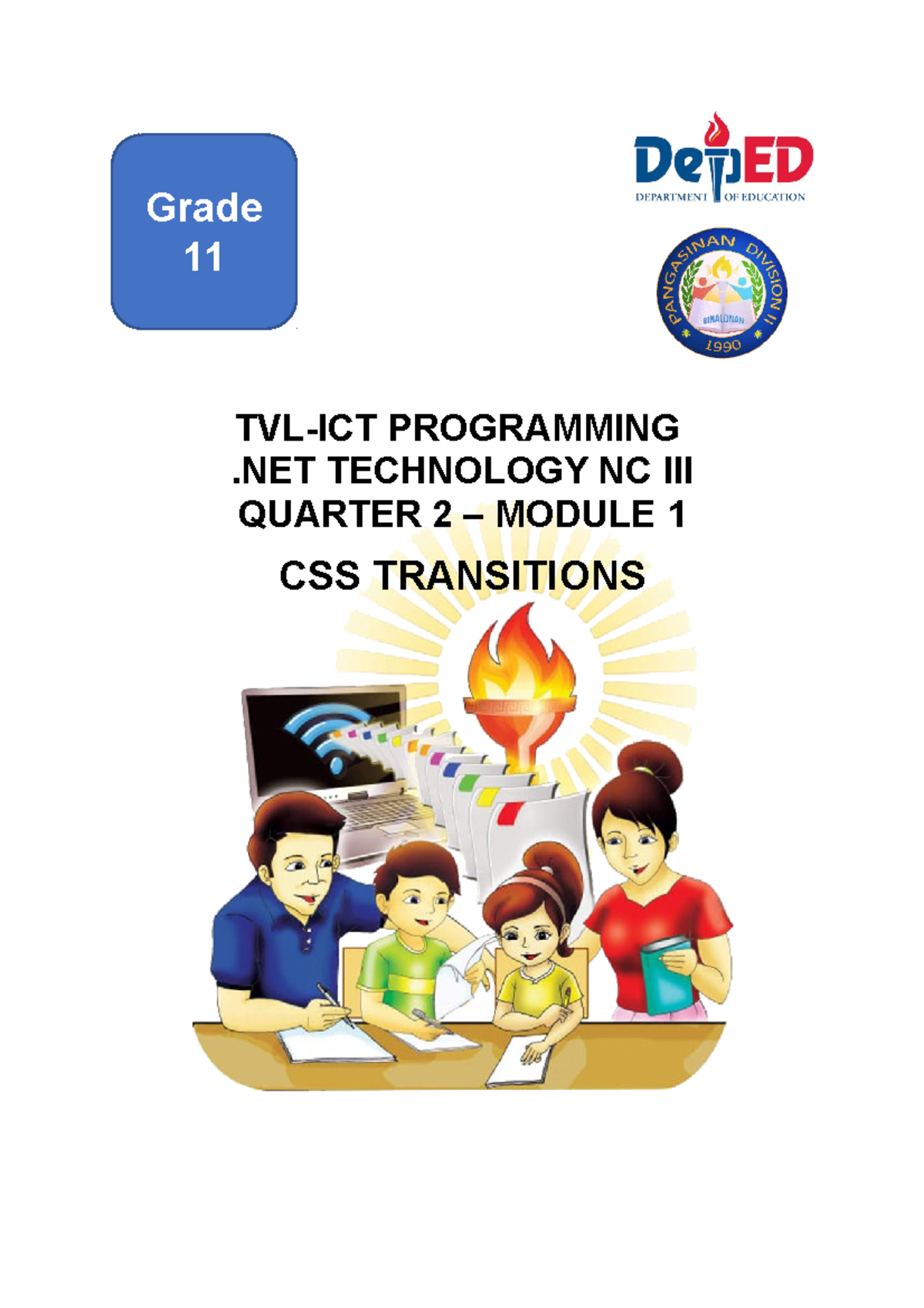 Q2 Wk1 G11 - Module - TVL-ICT PROGRAMMING .NET TECHNOLOGY NC III ...