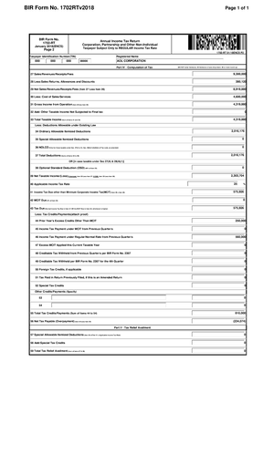 Introduction to Bir form sample problem Ebir form page 2 Ebir form page ...