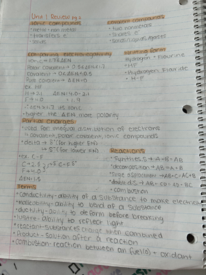 Electronegativity and Bonding - B2 I can predict the nature of a bond ...