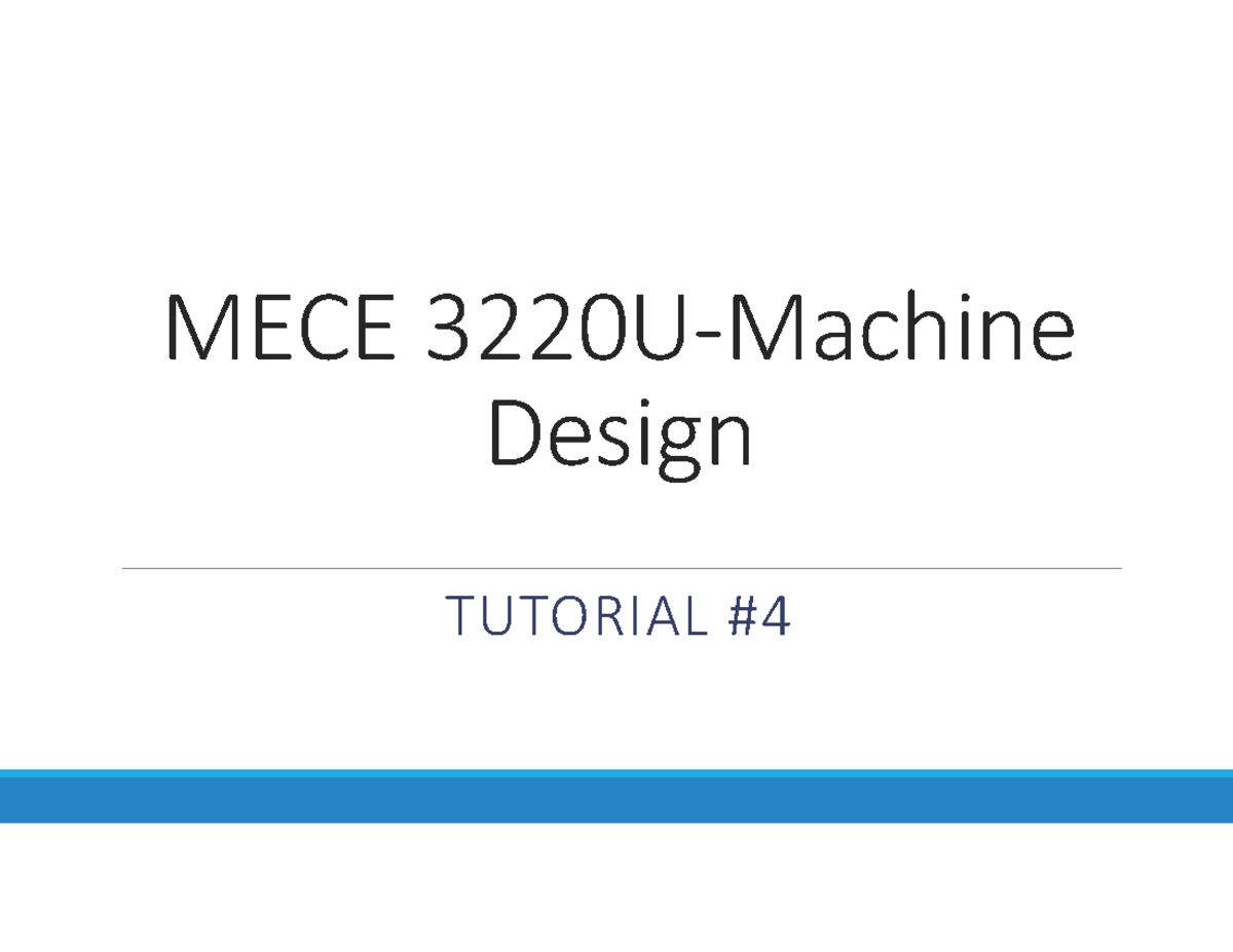 Tutorial 4 Solution Machine Design Tutorial For Winter 2022 3 Year   Thumb 1200 927 