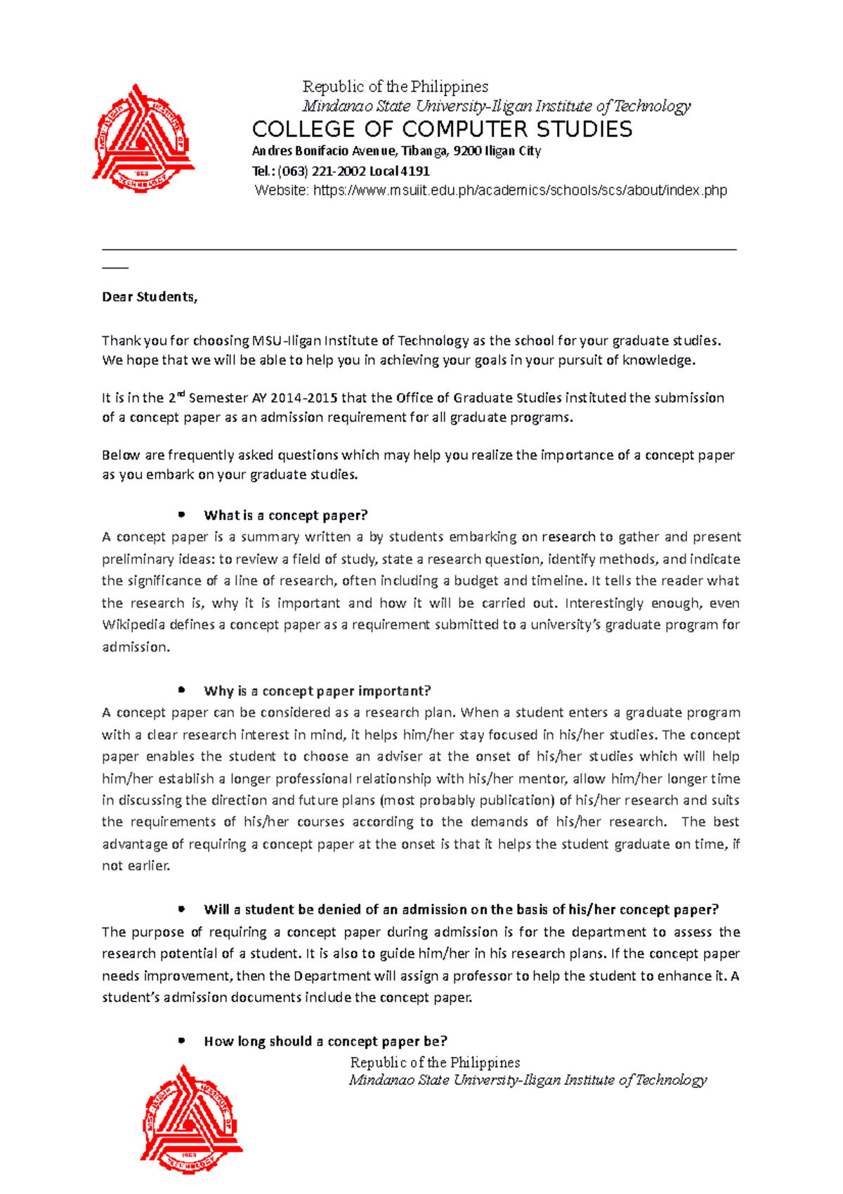 SCS FORM - Concept-Paper-Template - Republic of the Philippines ...