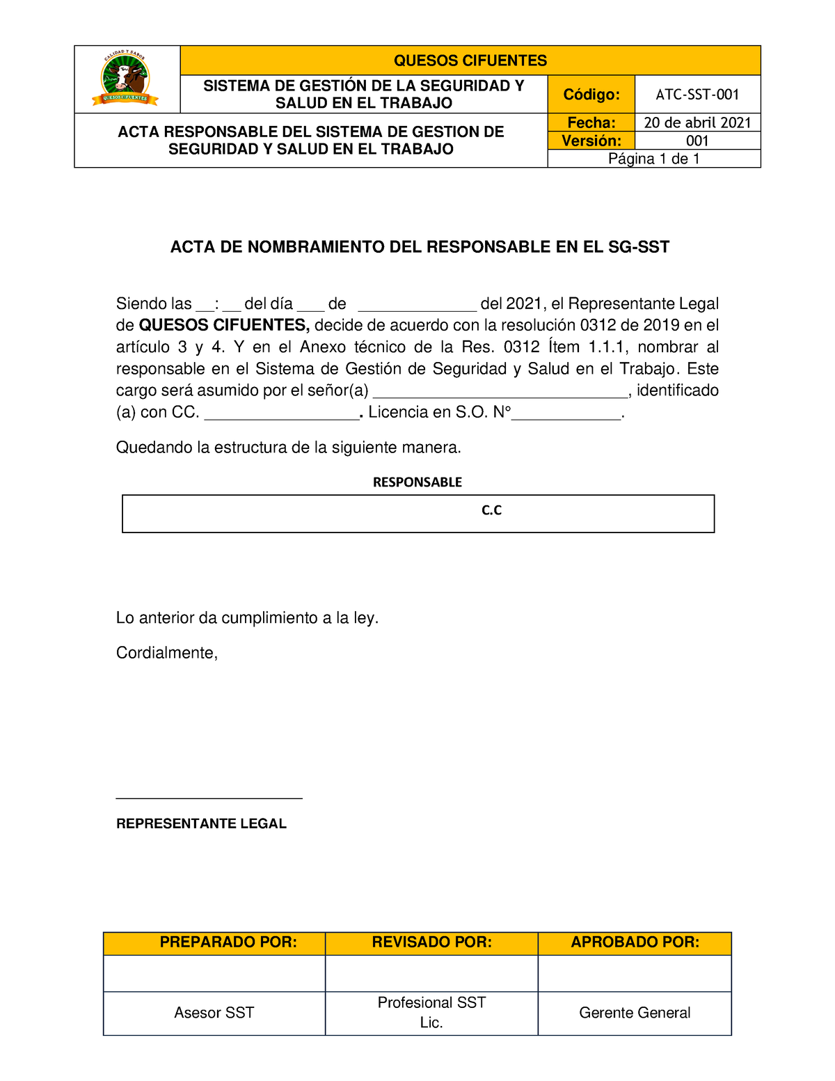 Anexo 3 Actas Se Enviar El Documento Base Para La Realización De Acta