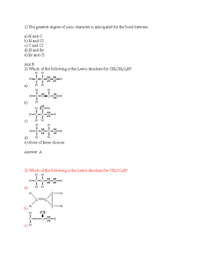 Prelab 1 - Pre-lab Procedure For Lab 1: The Oxidation Of Cyclohexanol 