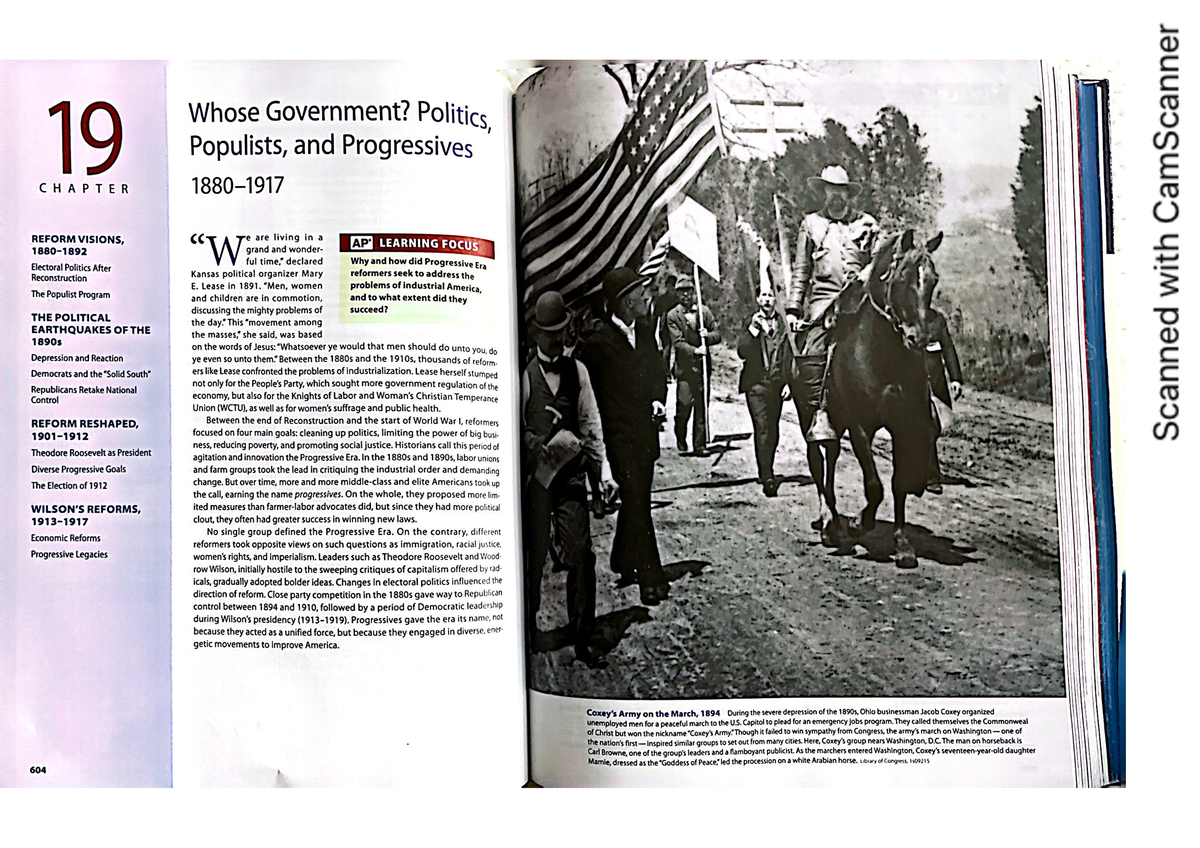 CH 19 - APUSH Ch 19 Book Pdf - Studocu